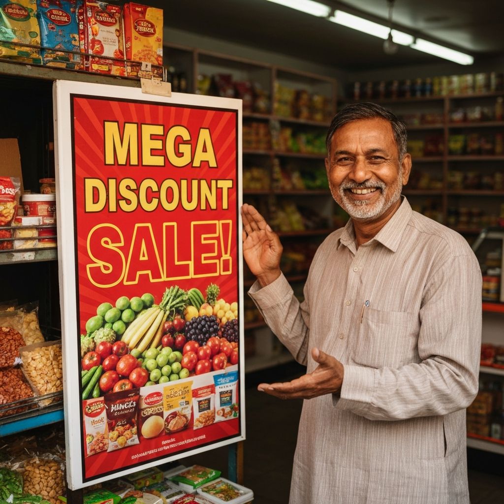 Local grocery store discount offers